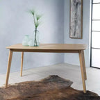 Tavolo da pranzo in legno stile moderno di metà secolo