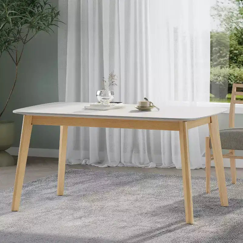 Tavolo da Pranzo in Legno Anne Mid-Century Modern