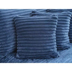 Chaise longue in velluto a coste extra-large con 8 cuscini e tappezzeria convertibile.