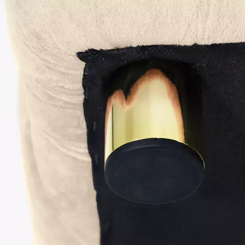 18 Pouf cubo ottomano moderno con poggiapiedi rivestito in velluto Sgabello piccolo da trucco con telaio in legno Pouf per soggiorno, camera da letto, ingresso