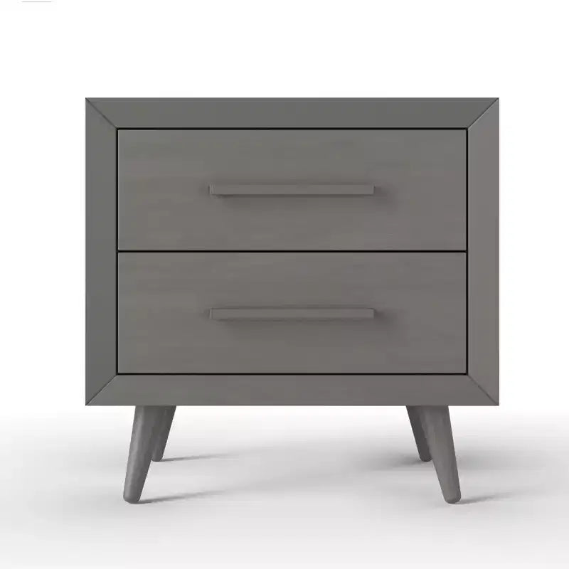 Comodino a 2 cassetti Cranbrook per cameretta o camera da letto, cassetti grandi, realizzato in robusto legno di pino, atossico, finitura sicura per bambini