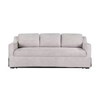 Hans Pullout Sofa Bed Linen: approx. 152 × 203 cm mattress size, Convertible Couch with Innerspring Mattress
