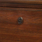 Cassettiera marrone: Stile tradizionale, guide metalliche, fermi di sicurezza, nessun montaggio richiesto