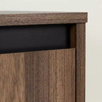 Mobile TV per televisori fino a 60" noce naturale: mobile porta TV in truciolato laminato
