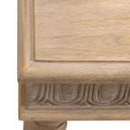 Patresa Tavolino Consolle Rettangolare in Legno, 36x14x30, Marrone