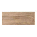 Patresa Tavolino Consolle Rettangolare in Legno, 36x14x30, Marrone