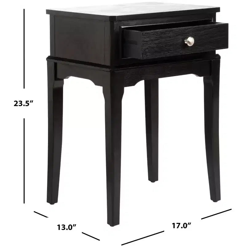 Tavolino d'appoggio con 1 cassetto Opal - ACC5719