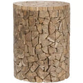 Canyon Round Stool - FOX1000 - Medium Oak