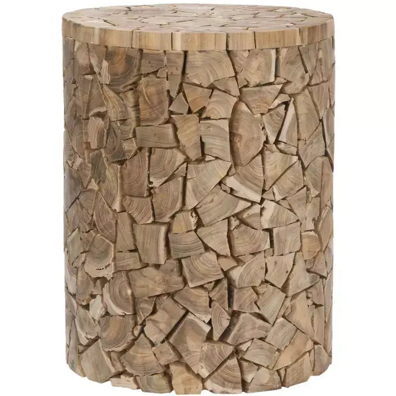 Canyon Round Stool - FOX1000 - Medium Oak