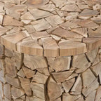Sgabello rotondo Canyon - FOX1000 - Quercia media