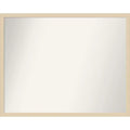 Svelte Non-Beveled Wood Framed Wall Mirror