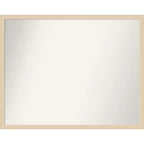 Svelte Non-Beveled Wood Framed Wall Mirror