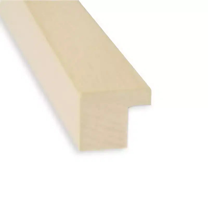 Specchio da parete con cornice in legno senza smusso