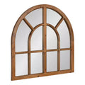 Boldmere Wide Arch Windowpane Mirror