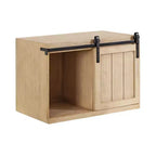 Tavolino galleggiante Cates Wood con armadietto