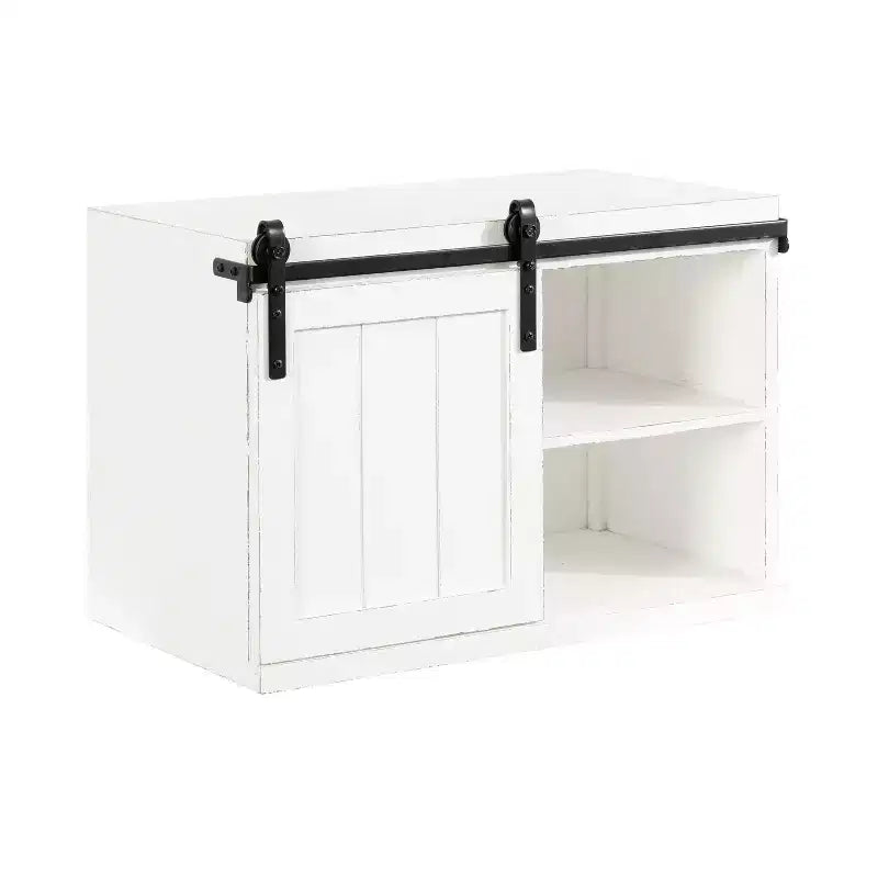 Tavolino galleggiante Cates Wood con armadietto