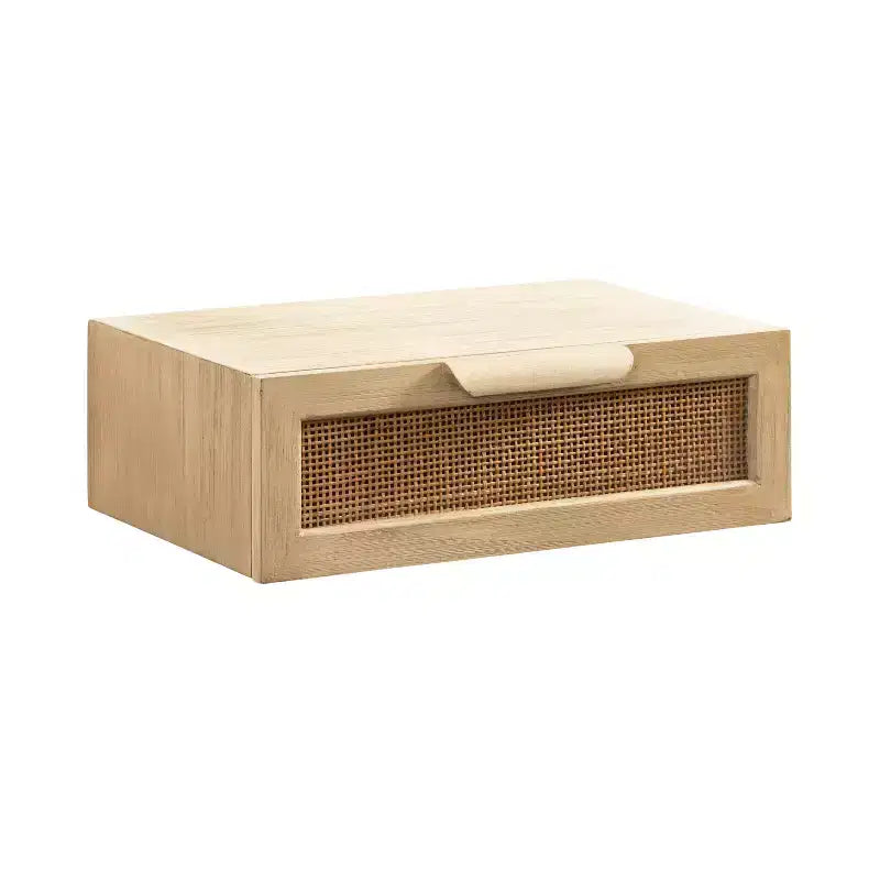 Ori Floating Side Table Rattan