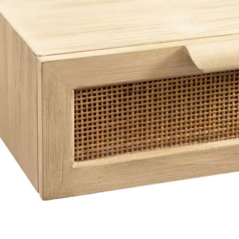 Ori Floating Side Table Rattan