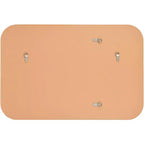 Specchio da Parete Rettangolare da Toilette Moderno, con Bordo Smussato e Cornice Dorata, 71 cm di Larghezza, per Bagno, Camera da Letto, Soggiorno