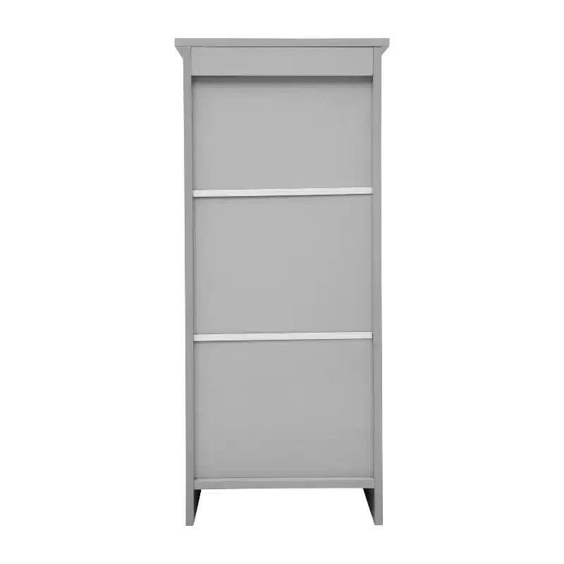 Organizzatore per Mobiletto da Bagno con Anta a Chiusura Magnetica, Ripiano Interno Regolabile e Ripiano Superiore Aperto
