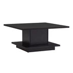 Traci 31 Contemporary Square Coffee Table with Hidden Storage