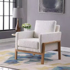 Wood Frame Accent Chair