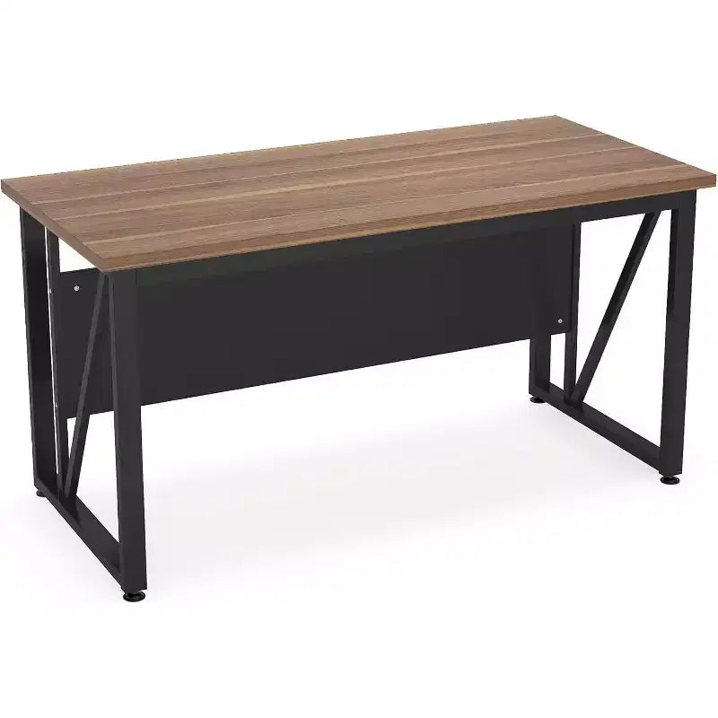 139.7 cm Simple Computer Desk, Home Office Desk Writing Table for Workstation