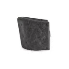 Poltrona girevole Casual Brentlow, nero anticato
