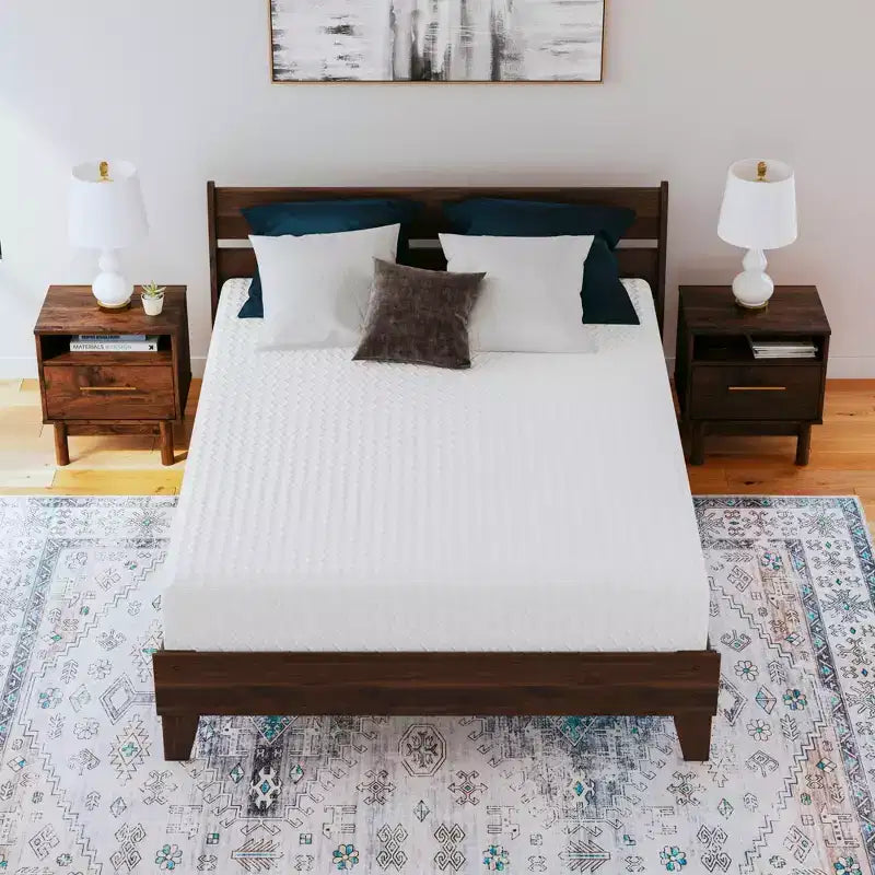 Materasso in memory foam rigido da 10 pollici
