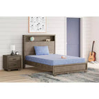 Materasso in memory foam rigido da 7 pollici con fodera in tessuto a maglia elastica e cuscino incluso, Blue Ocean