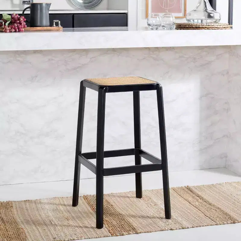 Silus Backless Cane Bar Stool - BST9505