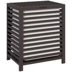 Bamboo Hamper Laundry Basket with Lid & Portable Removable Bag, Dirty Clothes Hamper Laundry Storage