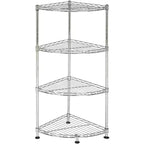 Damaris 4 Tier Corner Rack - Chrome